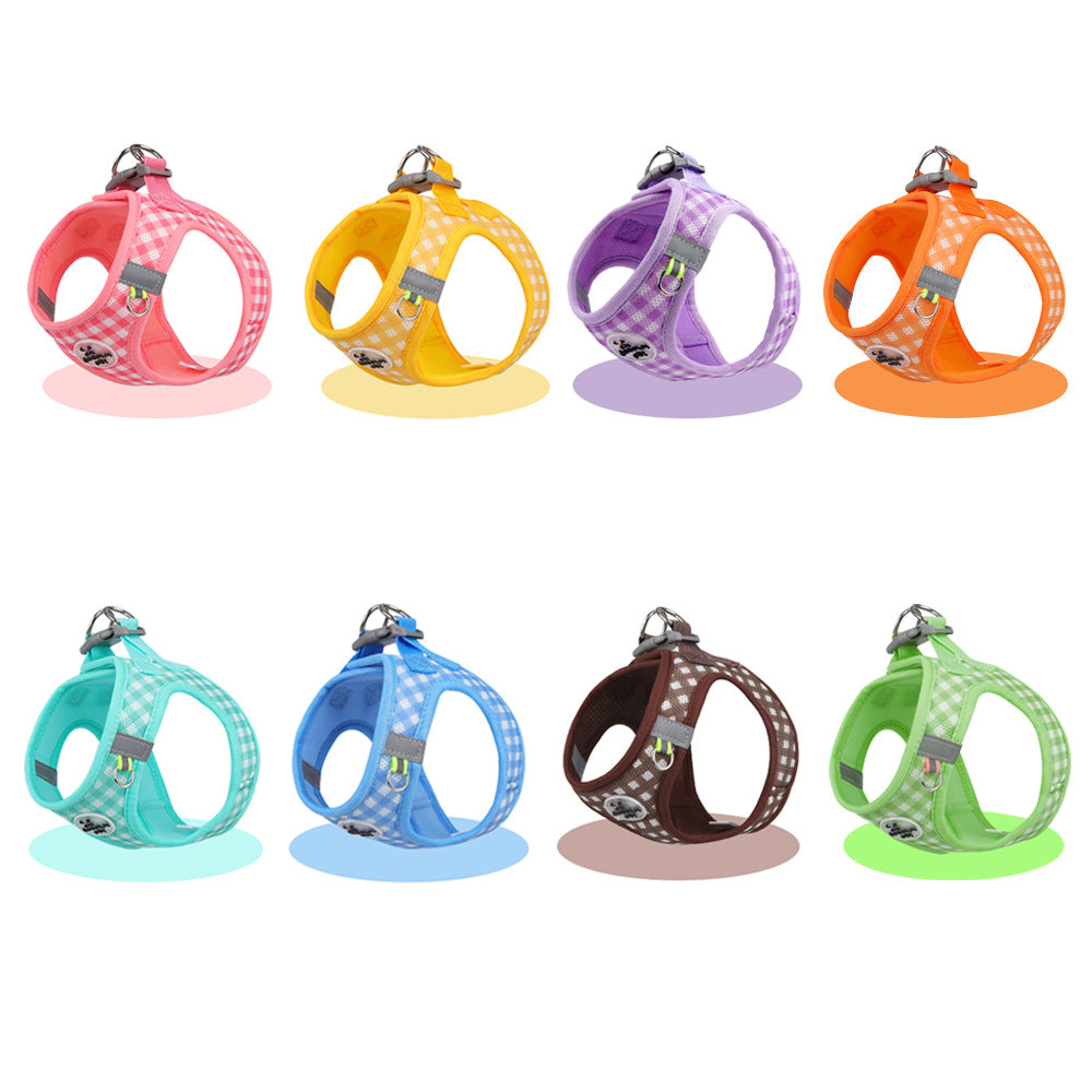 Detaljer: Justerbar Hundesele Med Reflekser & Spænde