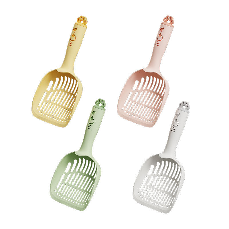 Snudles kattegrusskovl med ergonomisk håndtag for komfortabel rengøring af kattebakke