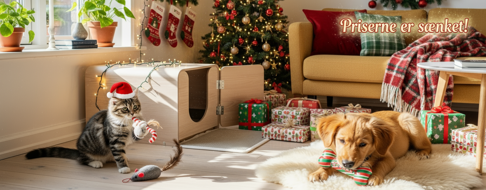 Sjove og funktionelle kæledyrsprodukter til hunde og katte