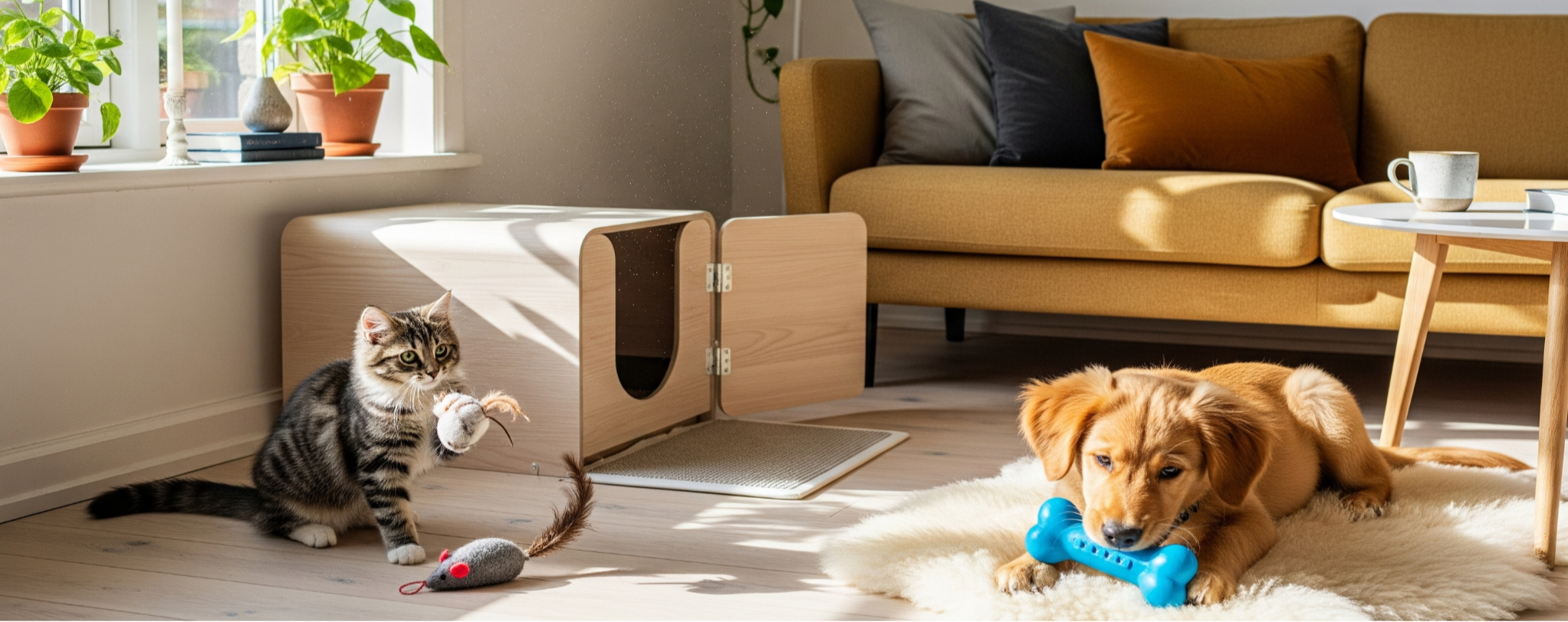 Sjove og funktionelle kæledyrsprodukter til hunde og katte