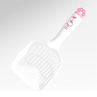 Farverig Snudles kattegrusskovl med stilfuldt design