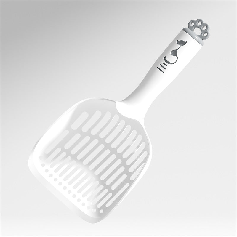 Innovativ Snudles kattegrusskovl, der effektivt fjerner klumper fra kattebakken